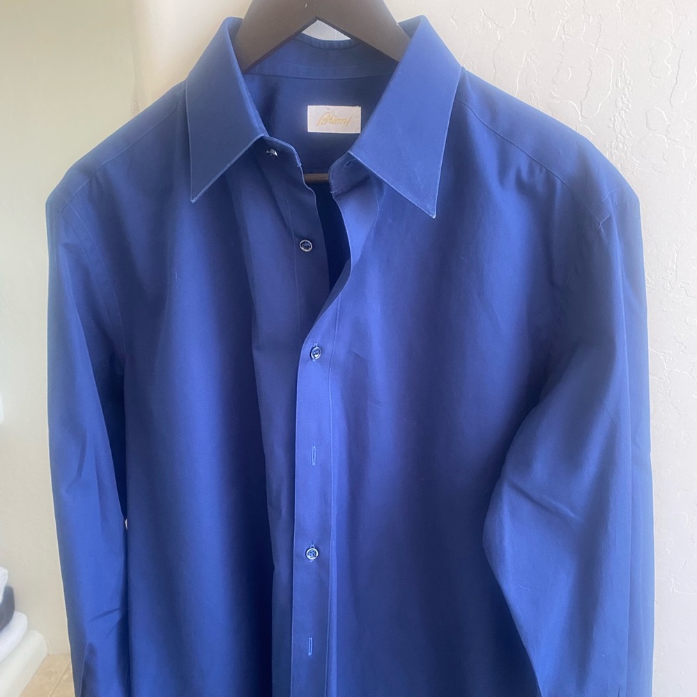 BRIONI MEN DRESS SHIRT 17/43